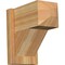 Ekena Millwork Traditional Craftsman Rough Sawn Outlooker, Western Red Cedar, 8"W x 14"D x 14"H OUT08X14X14TRA04RWR - alternate 1